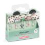 Conjunto 5 Mini Molas Miquelrius Back2Fun Clip & Calm Panda Blister Mr13361 - Preview