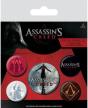 Set of 5 Pins - Assassin's Creed: Official Badge Set - Preview