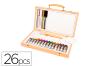 Conjunto Acrílico Simply Daler Rowney C/Caixa de Madeira D126500550 - Preview