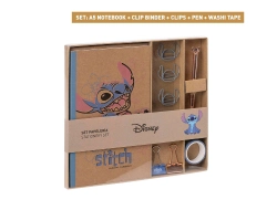 Capa do artigo Conjunto de artigos papelaria cerda stitch ukelele