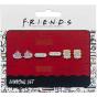 Conjunto de Brincos Stud (3) - FRIENDS: Moldura, Chávena de Café e Logótipo - Preview