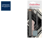 Capa do artigo Conjunto de desenho conte a paris blister de 2 lapis 2h/6b + 1 barra carvao + 2 esfuminhos + 1 borracha