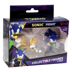 Capa do artigo Conjunto de Figuras Sonic Prime 2-Pack Sonic + Tails BCM 6 cm