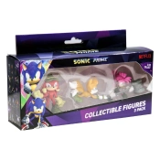 Capa do artigo Conjunto de Figuras Sonic Prime 3-Pack Amy / Knuckles / Tails 6 cm