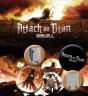 Conjunto de Pins Attack on Titan (6 Unidades) - Preview