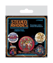 Capa do artigo Steven Rhodes Pin-Back Buttons Set, 5-Pack Collection