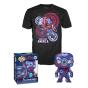 Conjunto Funko Pop! & Tee Captain America Civil War Art Series Size M - Preview