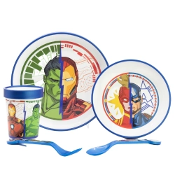 Capa do artigo Conjunto Louça Micro Kids- Marvel Avengers