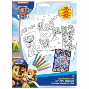 Capa do artigo Conjunto Para Colorir Com Autocolantes Patrulha Pata Pw20005
