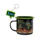 Conjunto Teenage Mutant Ninja Turtles Enamel Mug & Keyring - Preview