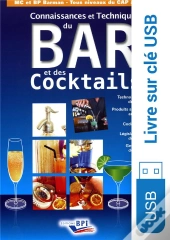 Connaissance Et Techniques Du Bar Et Des Cocktails Sur Clé Usb