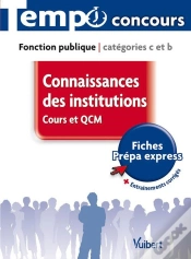 Capa do artigo Connaissances Des Institutions ; Cours Et Qcm ; Catégorie C Et B