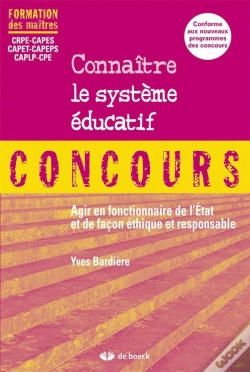 Capa do artigo Connaitre Le Systeme Educatif Agir En Fonctionnaire De L'Etat Et De Facon Ethique Et Responsable