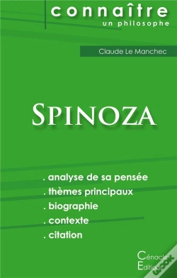 Capa do artigo Connaître Un Philosophe : Spinoza ; Analyse Complète De Sa Pensée