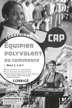 Capa do artigo Connexions - Équipier Polyvalent Du Commerce - Cap - Éd. 2021 - Corrigé