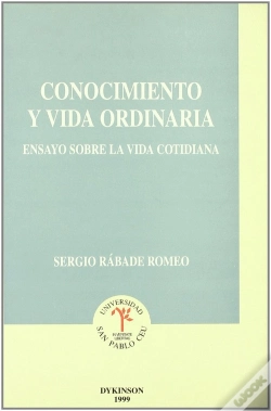 Capa do artigo Conocimiento Y Vida Ordinaria. Ensayo Sobre La Vida Cotidiana.