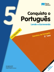 Capa do artigo Conquista o Português - Lendo e Escrevendo - 5.º Ano