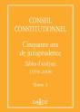 Conseil Constitutionnel. Cinquante Ans De Jurisprudence - Tome 1 Tables D'Analyses 1959-2008 - Preview