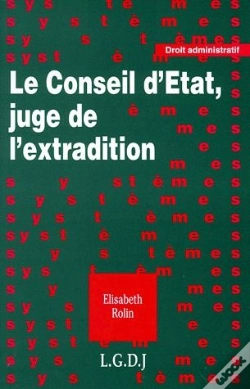 Capa do artigo Conseil D'Etat, Juge Extradition