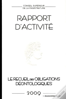 Capa do artigo Conseil Supérieur De La Magistrature ; Rapport D'Activité 2009