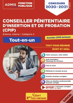 Capa do artigo Conseiller Pénitentiaire D'Insertion Et De Probation (Cpip) ; Catégorie B ; Tout-En-Un