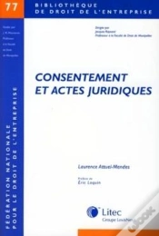 Capa do artigo Consentement Et Actes Juridiques