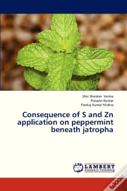 Capa do artigo Consequence Of S And Zn Application On Peppermint Beneath Jatropha