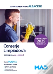 Capa do artigo Conserje Limpiador;A Ayuntamiento Albacete Tomo I