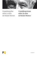 Consideraciones Sobre La Obra De Rafael Moneo