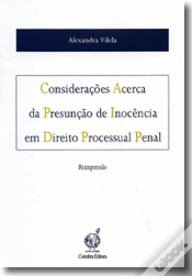 Capa do artigo Considerações Acerca da Presunção de Inocência em Direito Processual Penal