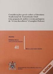 Considerações Gerais Sobre a Literatura Tradicional de Transmissão Oral