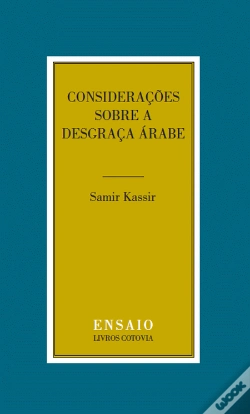 Capa do artigo Considerações sobre a Desgraça Árabe
