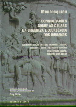 Capa do artigo Considerações sobre as Causas da Grandeza e Decadência dos Romanos