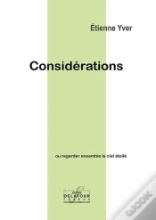 Capa do artigo Considérations