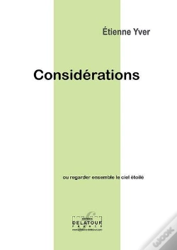 Capa do artigo Considérations