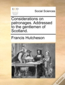 Capa do artigo Considerations On Patronages. Addressed