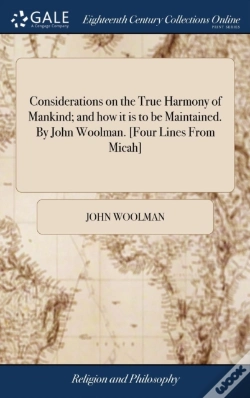 Capa do artigo Considerations On The True Harmony Of Ma