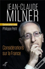 Capa do artigo Considérations Sur La France ; Conversation Avec Philippe Petit