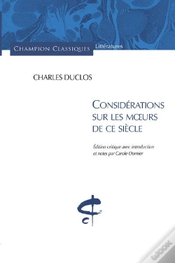 Capa do artigo Considerations Sur Les Moeurs De Ce Siecle