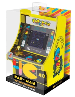 Capa do artigo Consola Mini Micro Player Pac-Man 40th Aniversário 6,75"