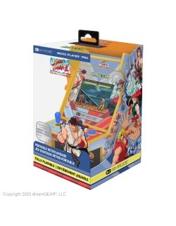 Capa do artigo Consola Mini Micro Player Street Fighter II 6,75"