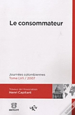 Capa do artigo Consommateur. Journee Colombiennes.Tome