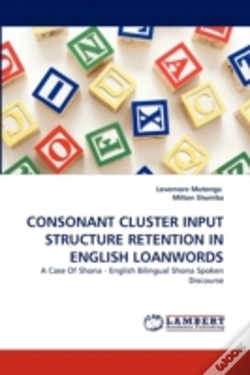 Capa do artigo Consonant Cluster Input Structure Retention In English Loanwords