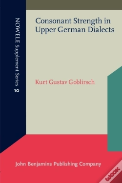 Capa do artigo Consonant Strength In Upper German Dialects