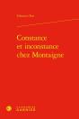 Constance Et Inconstance Chez Montaigne - Preview