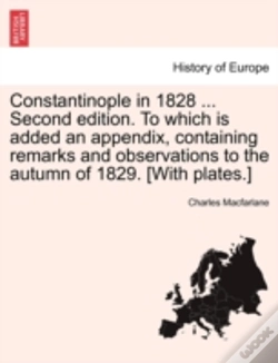 Capa do artigo Constantinople In 1828 ... Second Editio