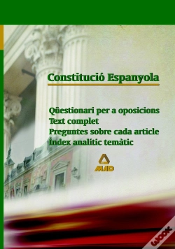 Capa do artigo Constitucio Espanyola. Questionari Per A Oposicions