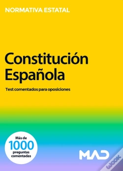Capa do artigo Constitucion Española Test Comentados Para Oposiciones