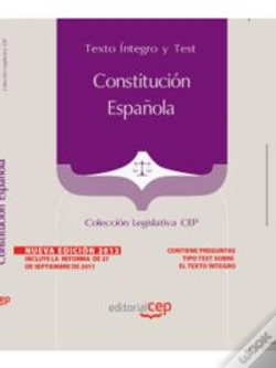 Capa do artigo Constitución Española.Texto Íntegro Y Test. Colección Legislativa Cep