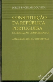 Capa do artigo Constituição da República Portuguesa e Legislação Complementar actualizada com a 5.ª Lei de revisão
